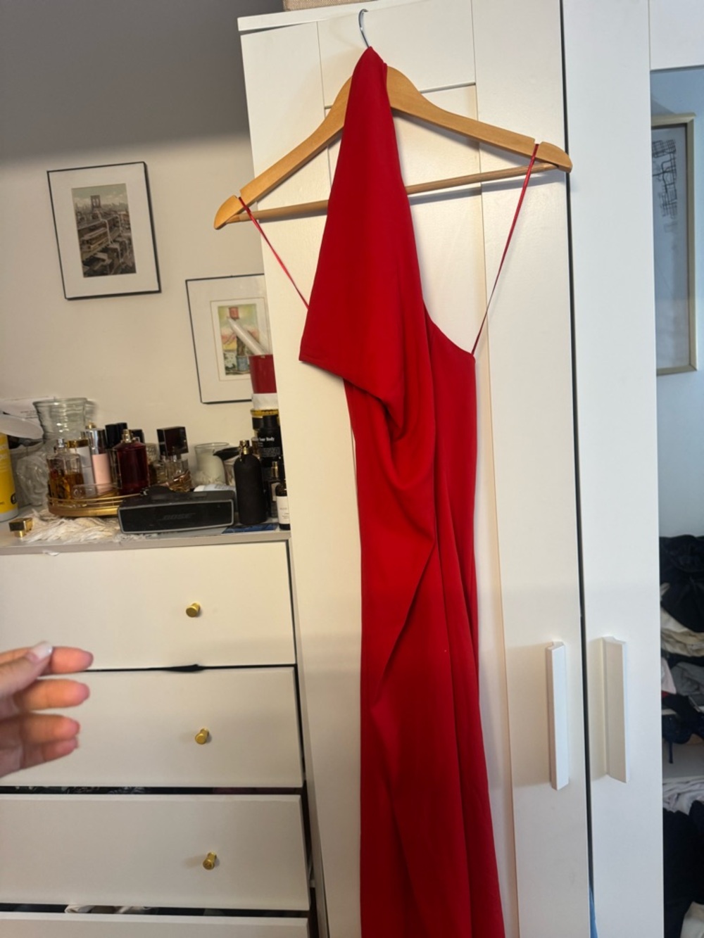 Zara Red neck Dress